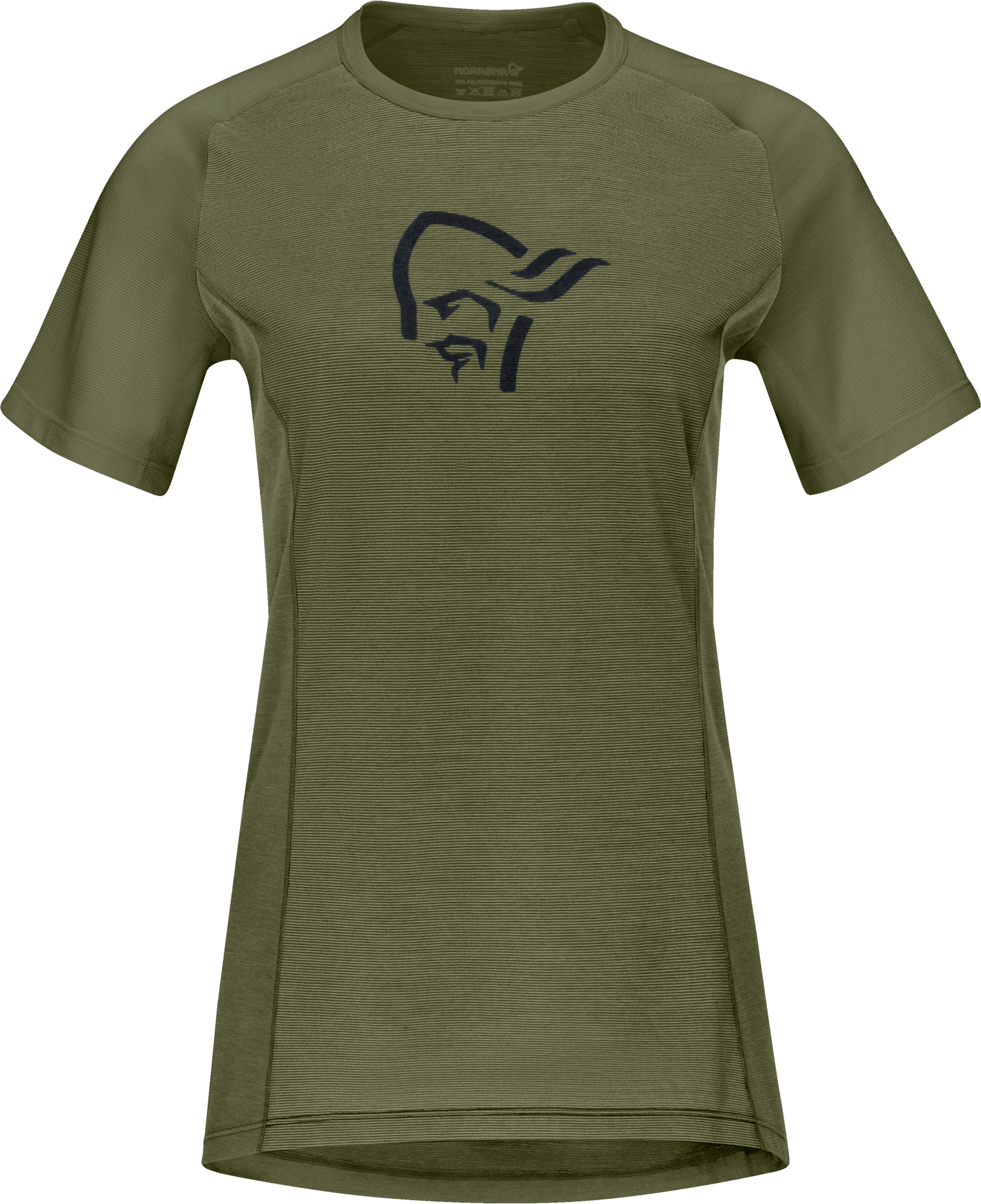 Women's Fjørå Wool T-Shirt Olive Night