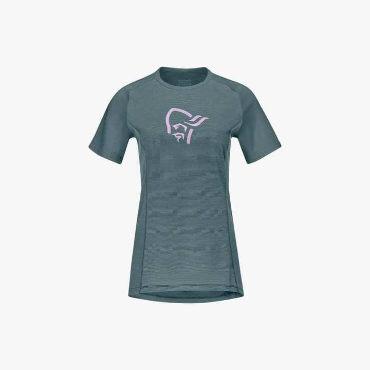 Norrøna Women's Fjørå Wool T-Shirt North Atlantic Norrøna Norrøna Women's Fjørå Wool T-Shirt North Atlantic Norrøna