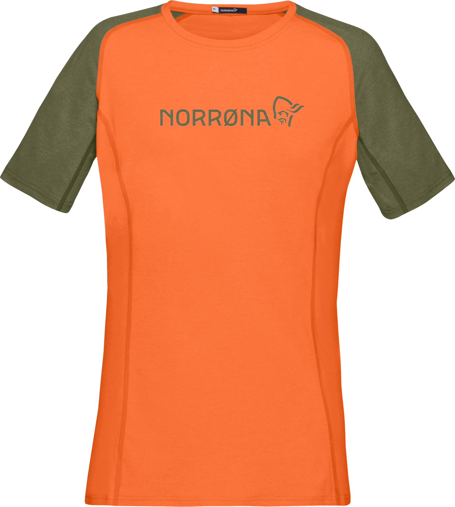 Women's Fjørå equaliser lightweight T-Shirt Orange Alert