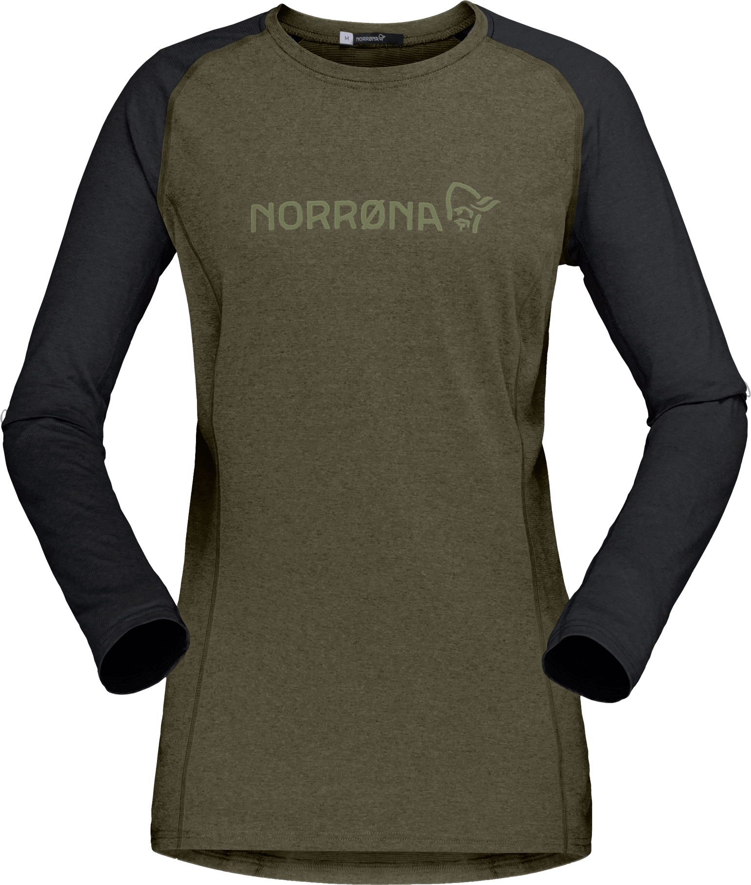 Norrøna Women's Fjørå Equaliser Lightweight Long Sleeve Olive Night