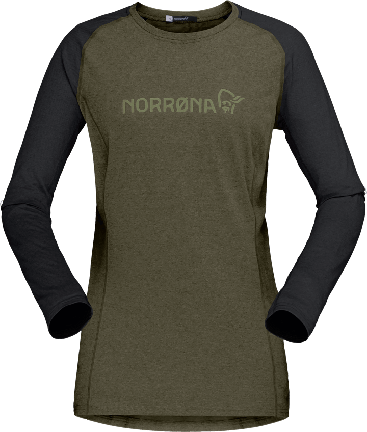 Women's Fjørå Equaliser Lightweight Long sleeve Olive Night Norrøna