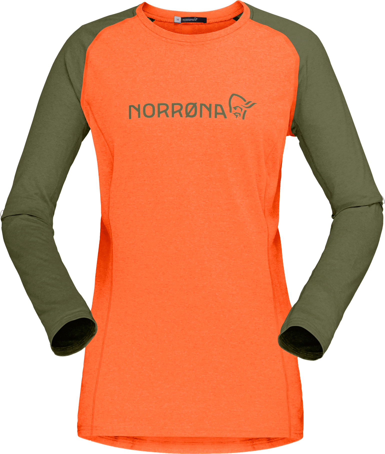 Women's Fjørå Equaliser Lightweight Long sleeve Orange Alert