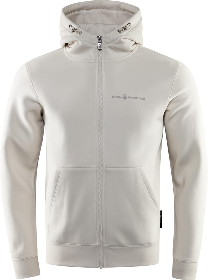 Sail Racing Men's Bowman Logo Zip Hood Ecru Sail Racing