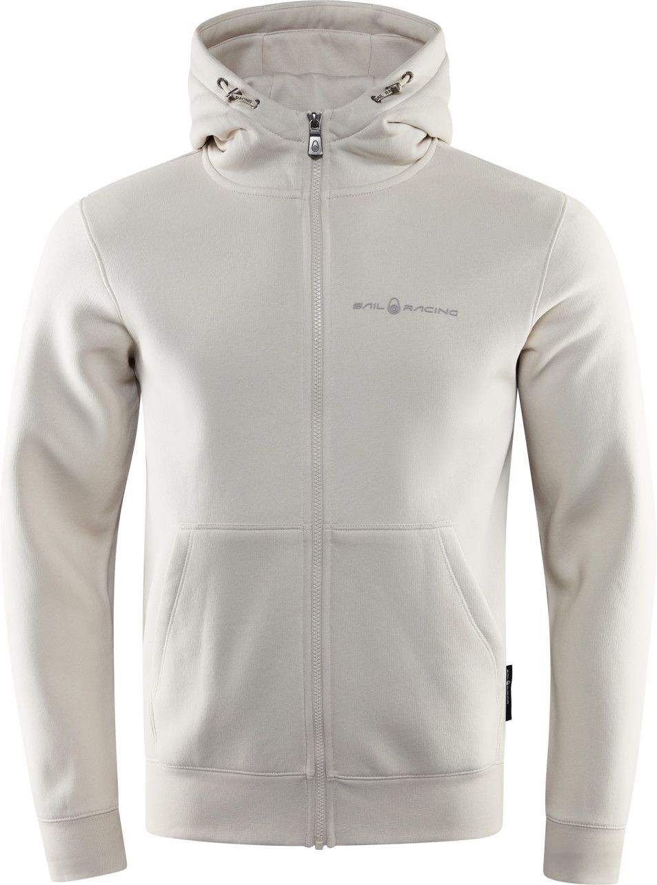 Sail Racing Men's Bowman Logo Zip Hood Ecru