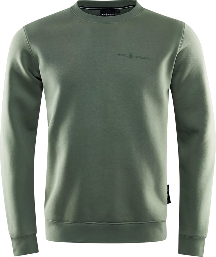 Sail Racing Men's Bowman Logo Sweater Hedge Green Sail Racing