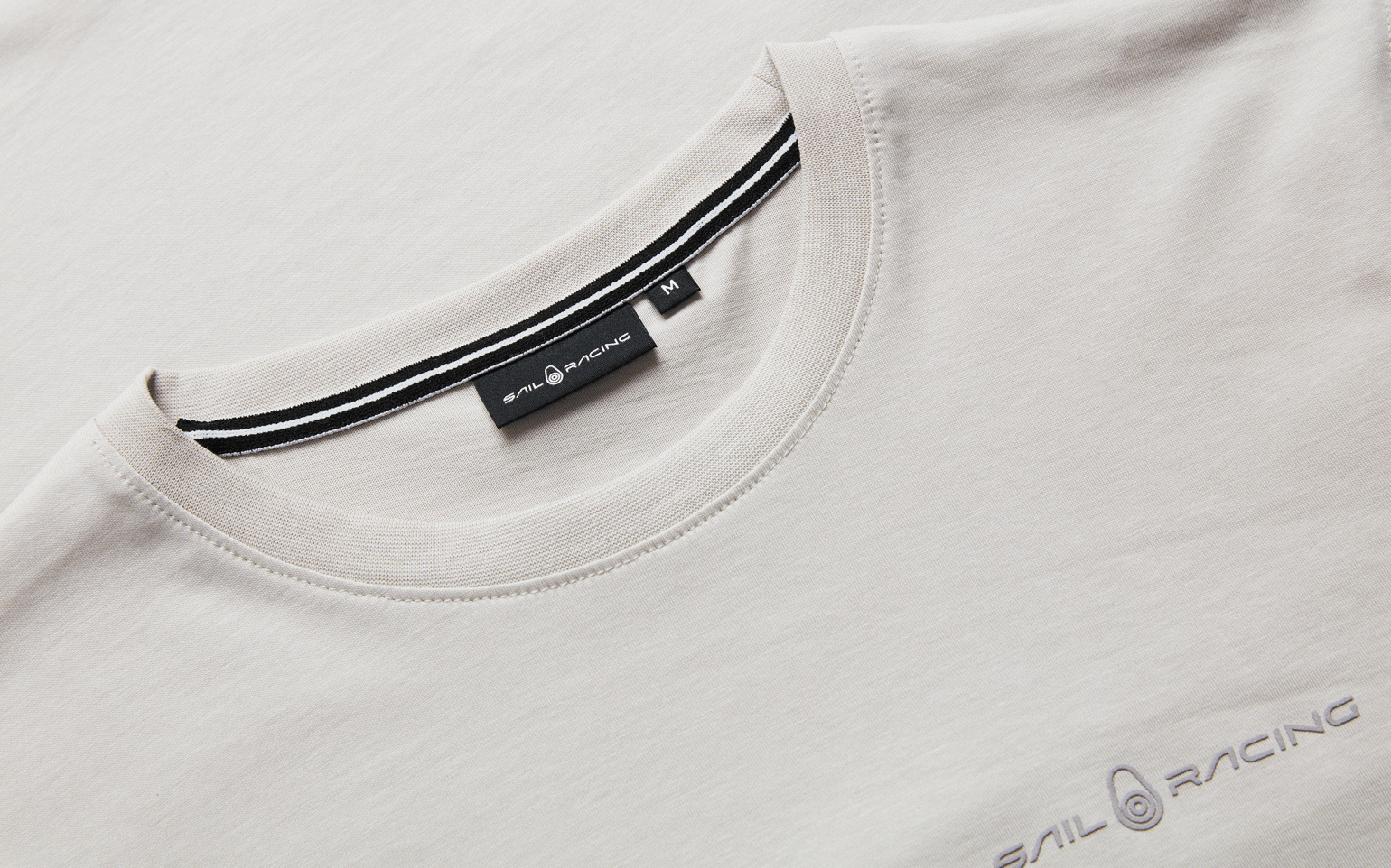 Sail Racing Men's Bowman Logo Tee Ecru