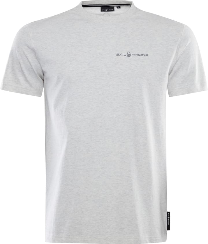 Sail Racing Men's Bowman Logo Tee Light Grey Melange Sail Racing Sail Racing Men's Bowman Logo Tee Light Grey Melange Sail Racing