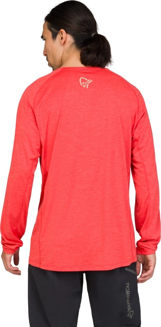 Norrøna Fjørå Equaliser Lightweight Long Sleeve M'S Paprika Norrøna Norrøna Fjørå Equaliser Lightweight Long Sleeve M'S Paprika Norrøna
