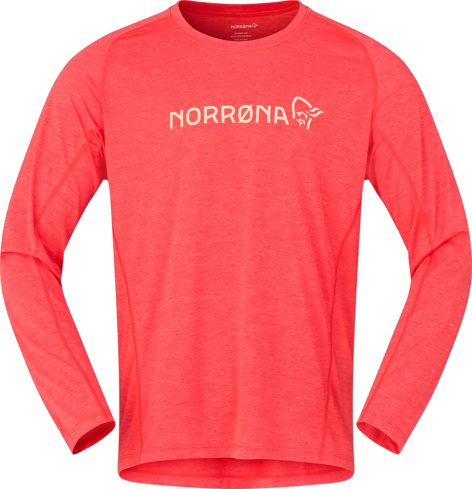 Norrøna Fjørå Equaliser Lightweight Long Sleeve M'S Paprika