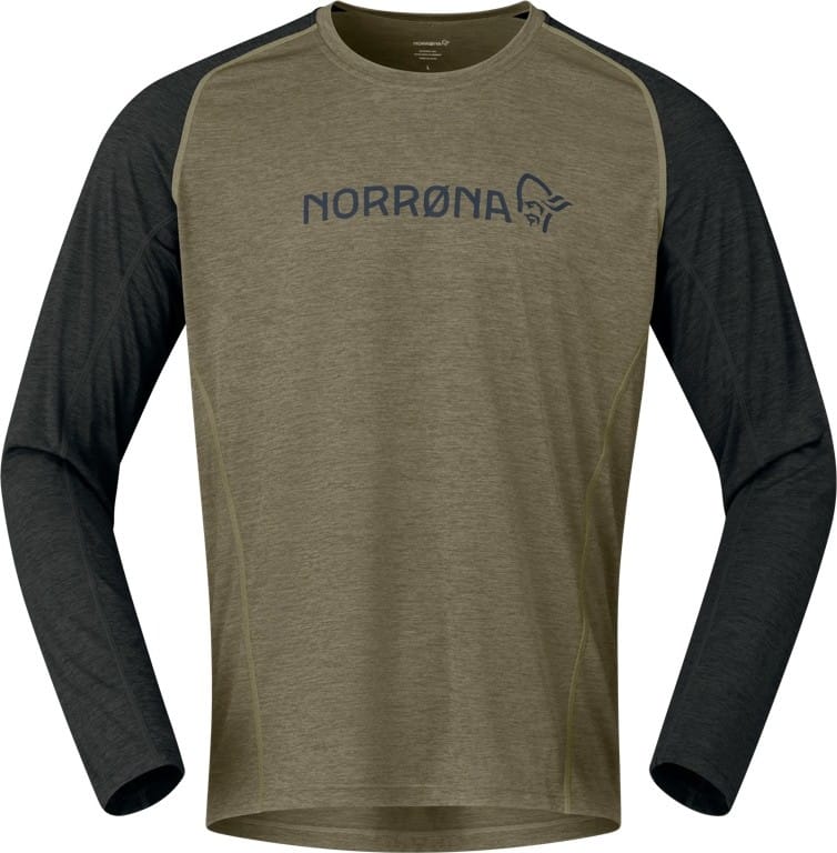 Norrøna Fjørå Equaliser Lightweight Long Sleeve M'S Olive Night