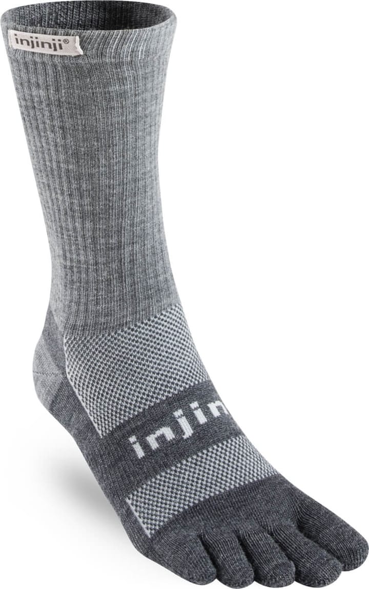 Injinji Outdoor Mw Crew Wool Charcoal Injinji Injinji Outdoor Mw Crew Wool Charcoal Injinji