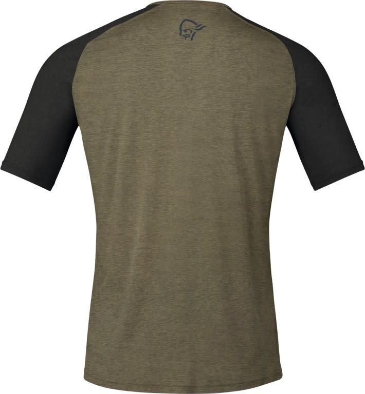 Norrøna Men's Fjørå Equaliser Lightweight T-Shirt Olive Night Norrøna