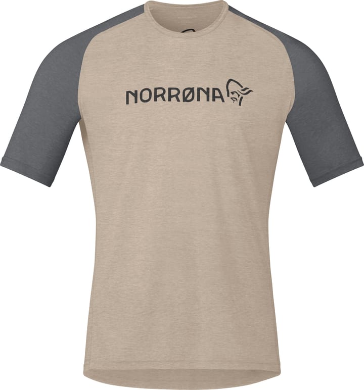 Norrøna Men's Fjørå Equaliser Lightweight T-Shirt Winter Twig/Beluga Norrøna