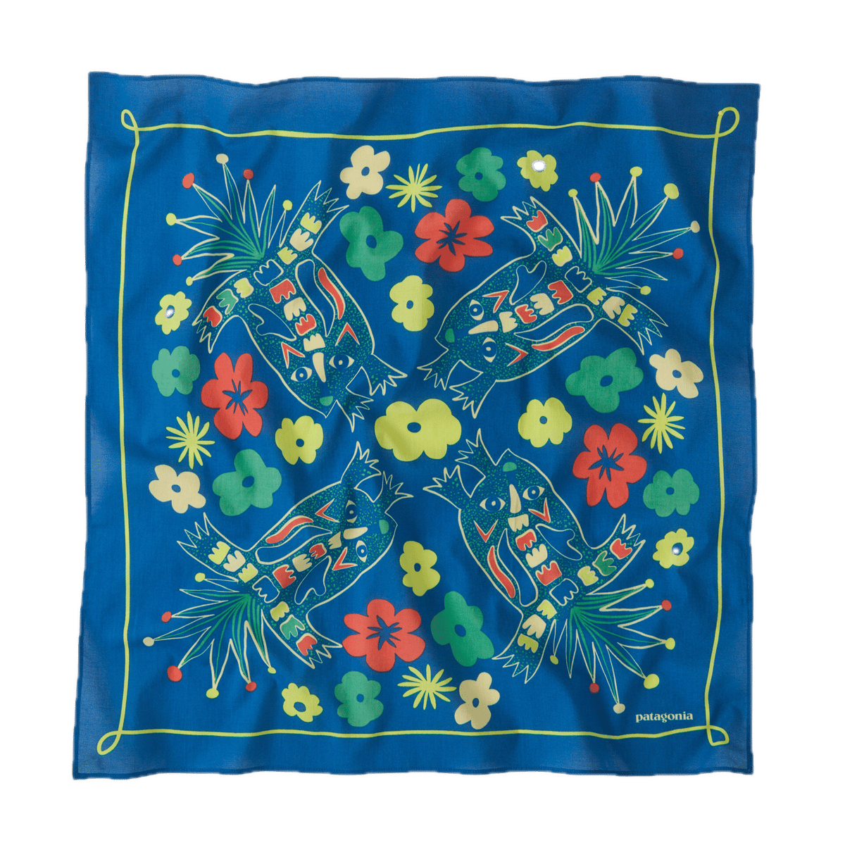 Patagonia Bandana Skunk Parade: Endless Blue