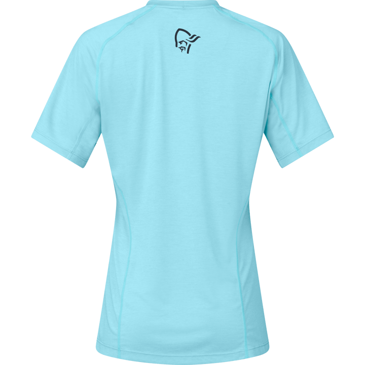 Norrøna Women's Fjørå Equaliser Lightweight T-Shirt Aqua Haze Norrøna