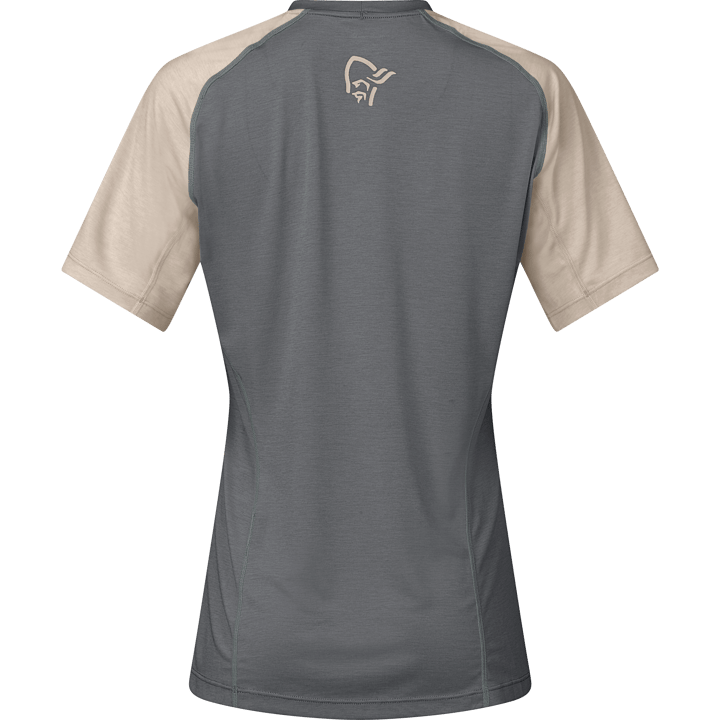 Norrøna Women's Fjørå Equaliser Lightweight T-Shirt Beluga/winter Twig Norrøna