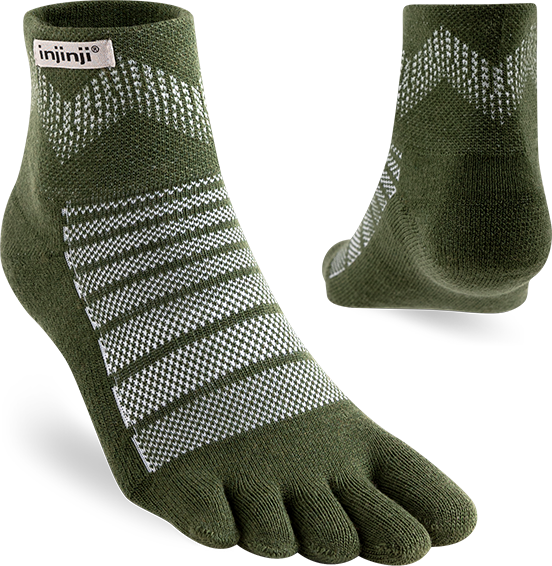 Injinji Outdoor Midweight Mini-Crew Wool
