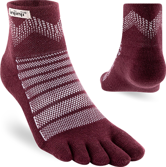 Injinji Outdoor Midweight Mini-Crew Wool