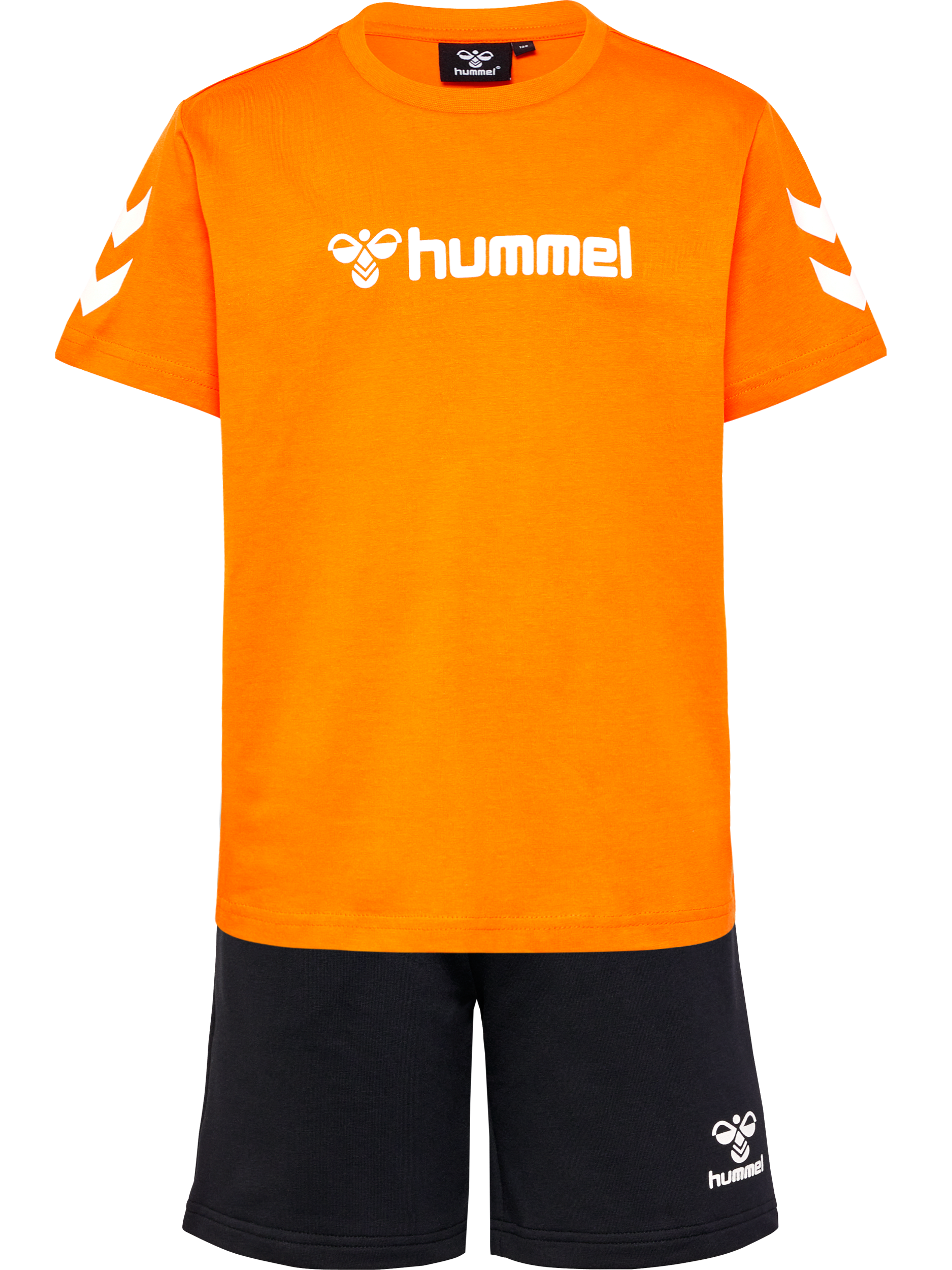 Hummel Hmlnovet Shorts Set Persimmon Orange