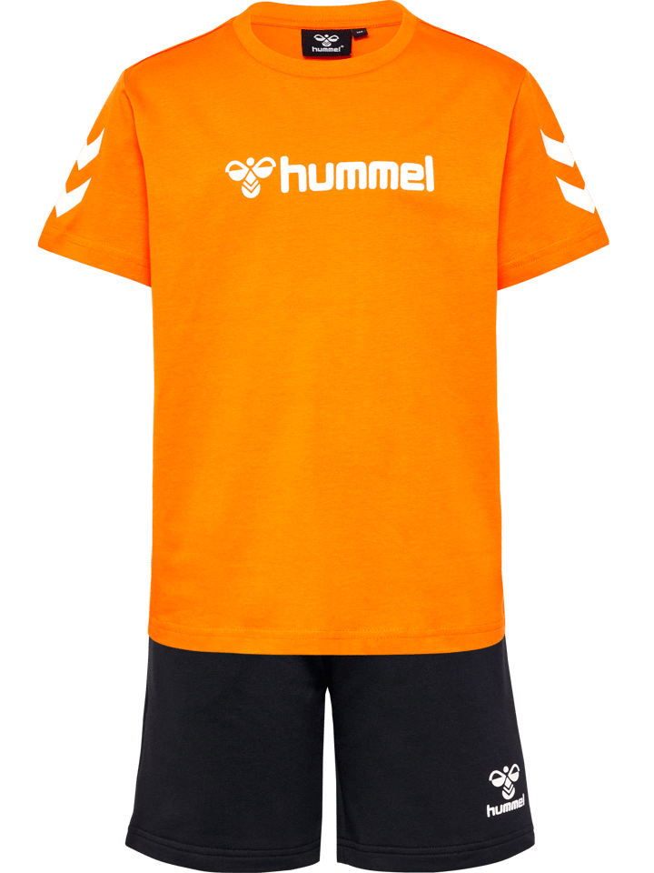 Hummel Hmlnovet Shorts Set Persimmon Orange Hummel