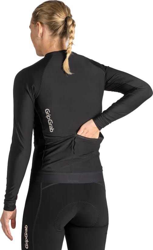 Gripgrab Women's Pacr Long Sleeve Jersey Black Gripgrab