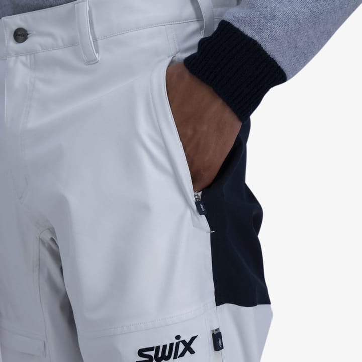 Swix Blizzard Pants M Snow White/ Dark Navy Swix