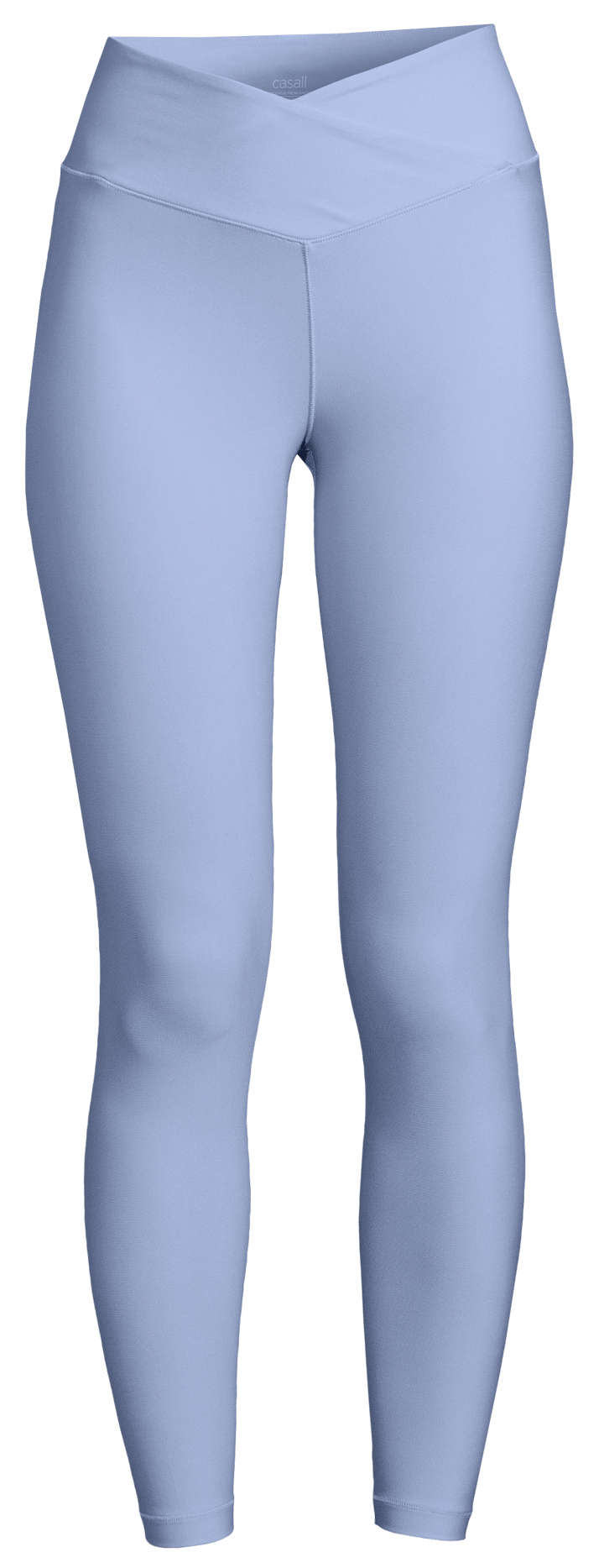 Women's Overlap High Waist Tights Breeze Blue Casall