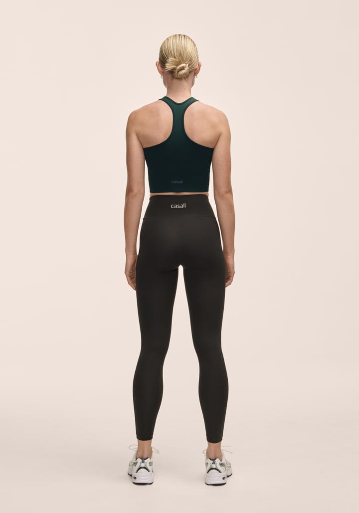Casall Overlap High Waist Tights Black Casall