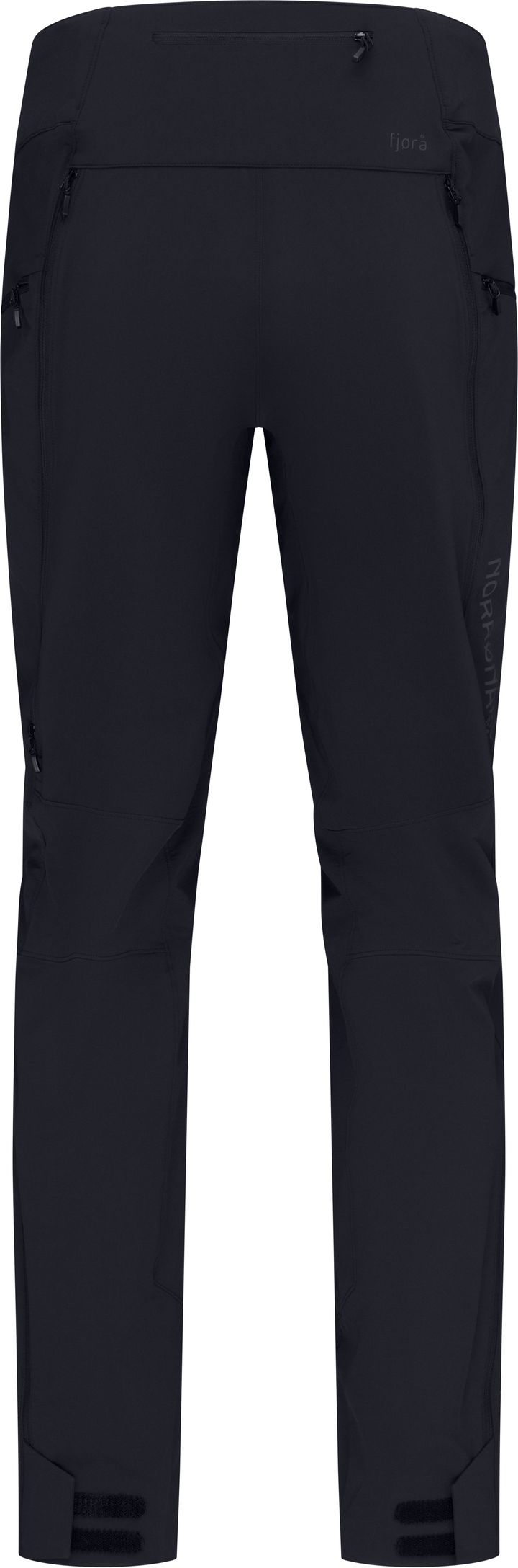 Norrøna Men's Fjørå Flex1 Hybrid Pants Caviar Black Norrøna