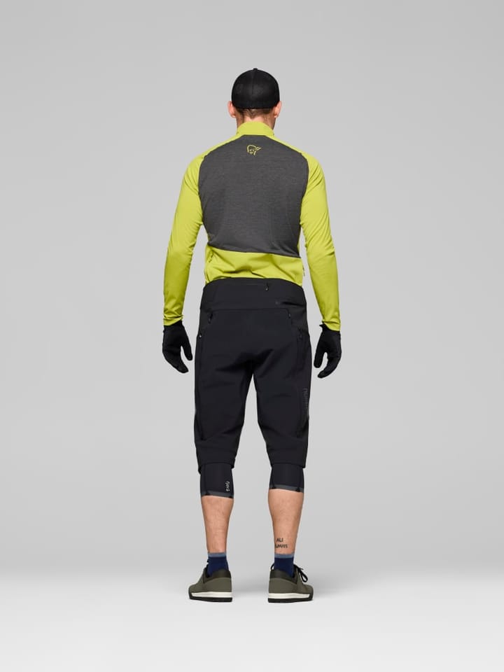 Norrøna Men's Fjørå Flex1 Hybrid Shorts Caviar Black Norrøna