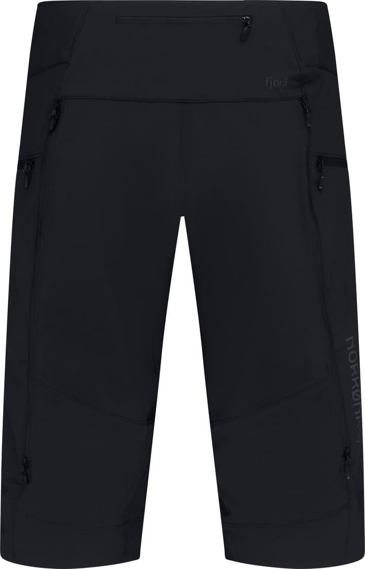 Norrøna Men's Fjørå Flex1 Hybrid Shorts Caviar Black Norrøna