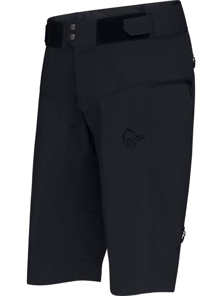 Norrøna Men's Fjørå Flex1 Hybrid Shorts Caviar Black Norrøna