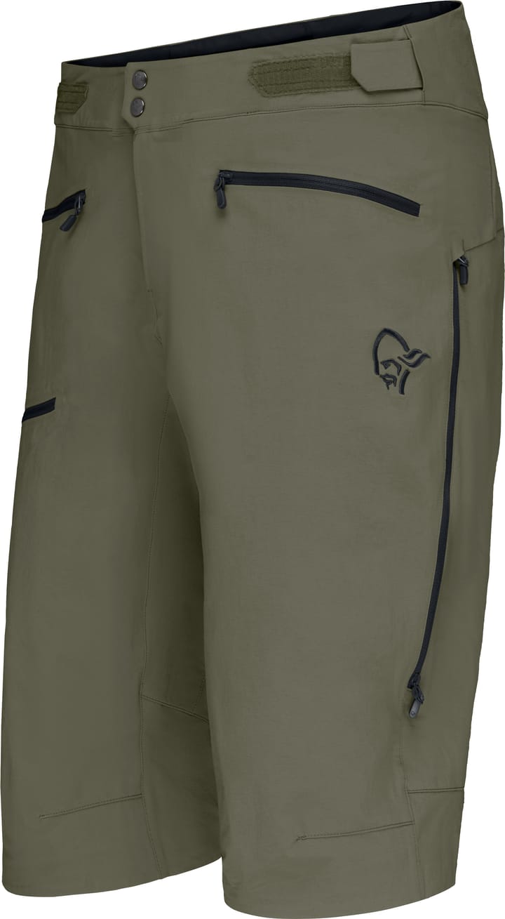 Norrøna Men's Fjørå Flex1 Shorts Olive Night Norrøna