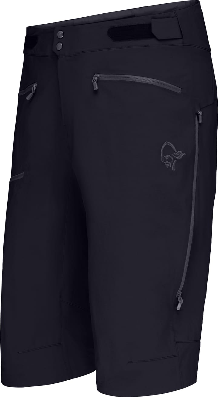 Norrøna Women's Fjørå Flex1 Shorts Caviar Black Norrøna
