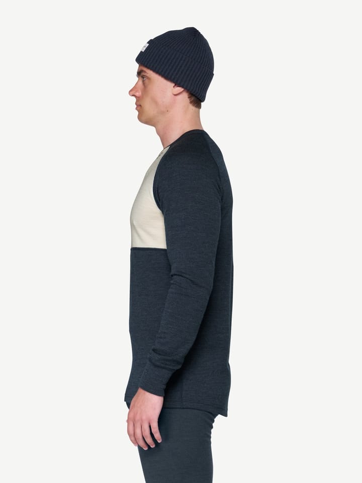 Devold Men's Expedition Merino Silk Shirt Ink/offwhite Devold
