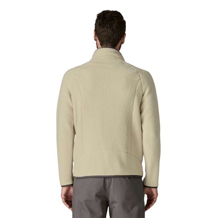 Patagonia Men's Retro Pile Fleece Jacket Pelican W/smolder Blue Patagonia