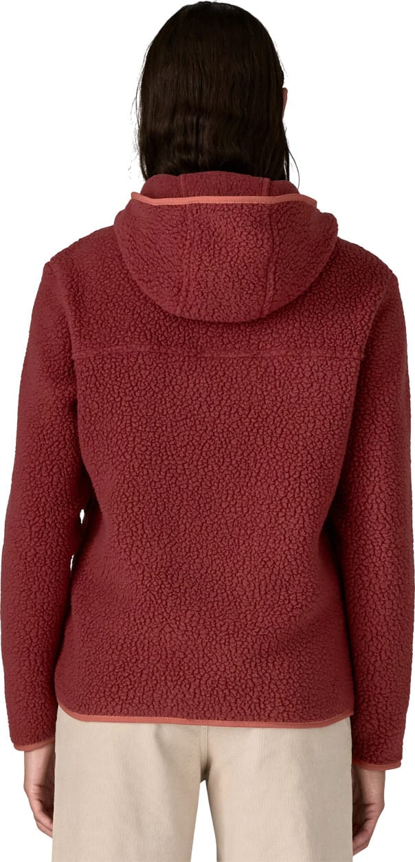 Patagonia Women's Retro Pile Fleece Hoody Sequoia Red Patagonia