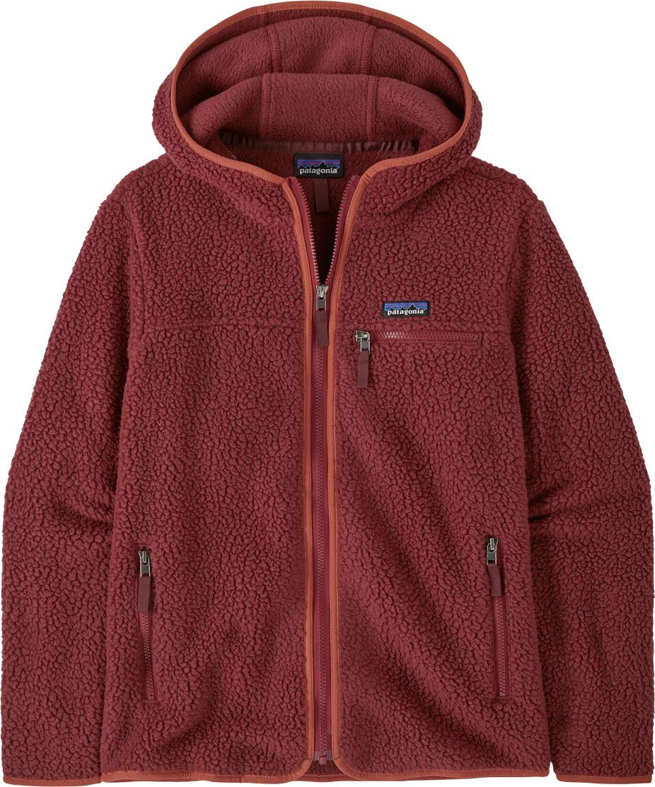 Patagonia Women's Retro Pile Fleece Hoody Sequoia Red