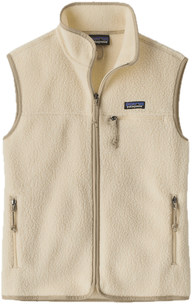 Patagonia Women's Retro Pile Fleece Vest Natural