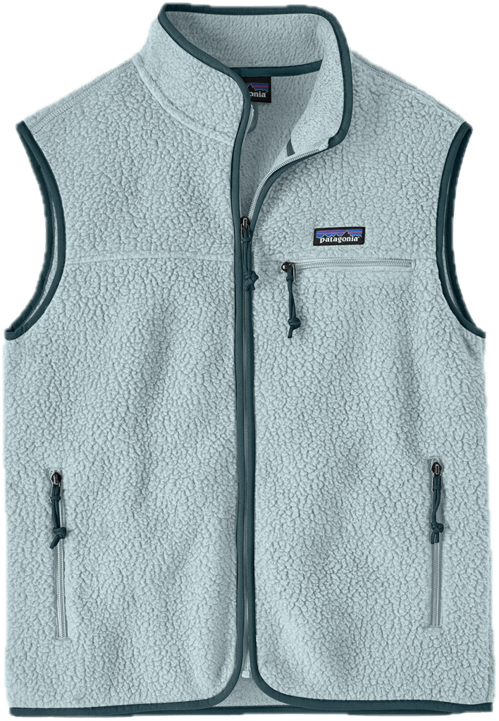 Patagonia Women's Retro Pile Fleece Vest Virtually Blue