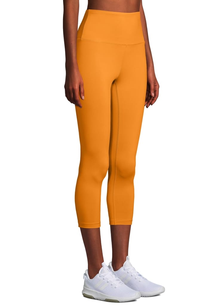 Casall Women's Ultra High Waist Cropped Tights Sunset Yellow Casall
