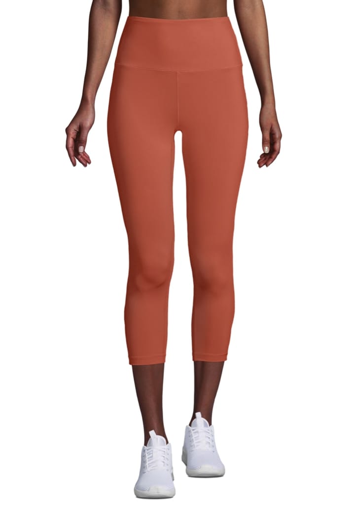 Casall Ultra High Waist Cropped Tights Burnt Sienna Red Casall Casall Ultra High Waist Cropped Tights Burnt Sienna Red Casall