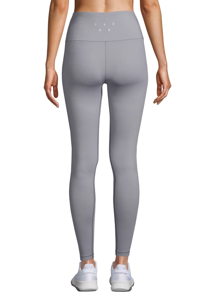 Casall Women's Essential Ultra High Waist Tights Grey Blue Casall Casall Women's Essential Ultra High Waist Tights Grey Blue Casall