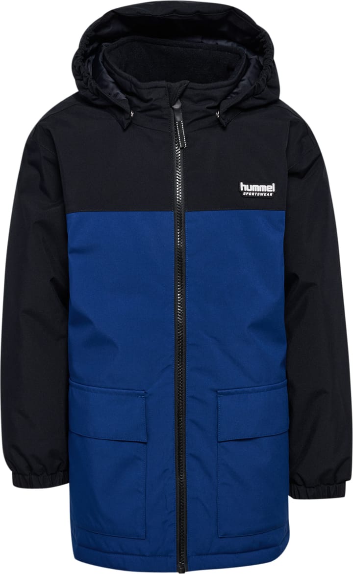 Hummel Kid's Hmljr Block Jacket Waterproof Estate Blue Hummel Hummel Kid's Hmljr Block Jacket Waterproof Estate Blue Hummel