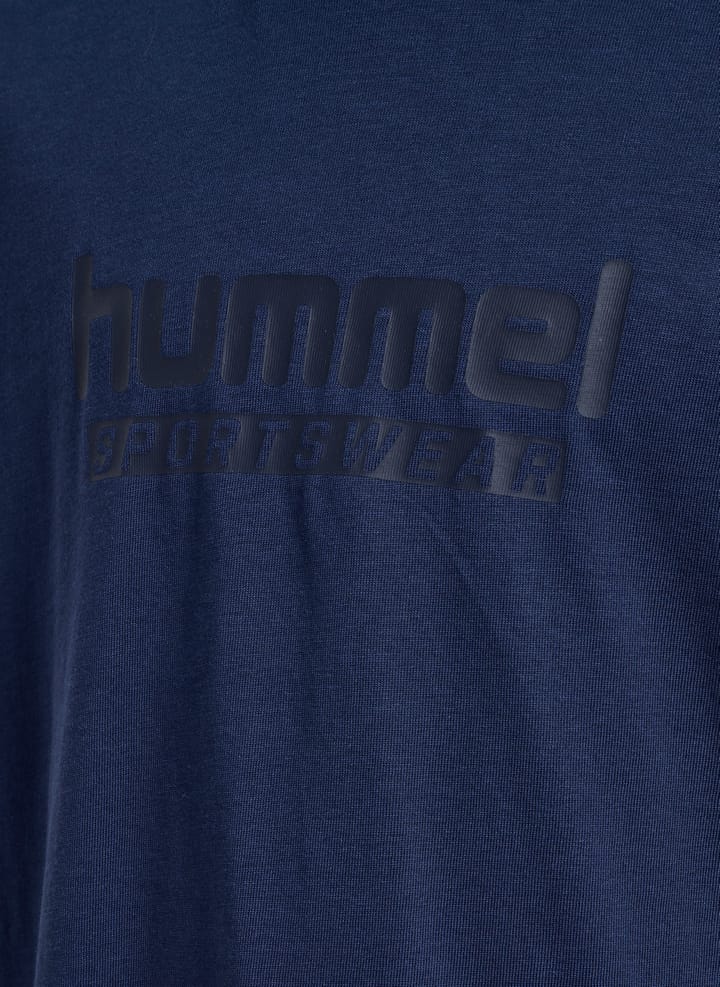 Hummel Hmljr Base T-Shirt Short Sleeve Dress Blues Hummel Hummel Hmljr Base T-Shirt Short Sleeve Dress Blues Hummel