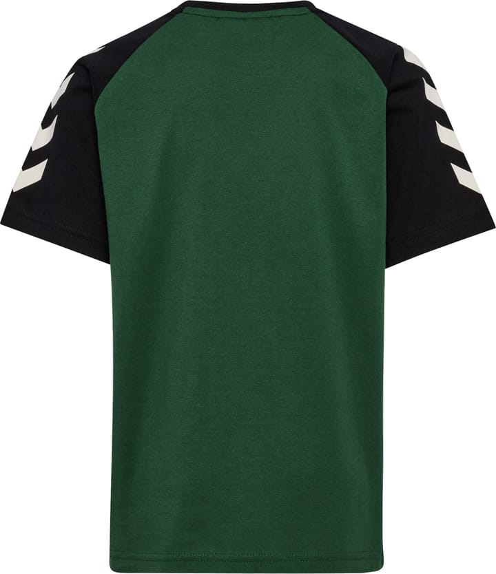 Hummel Hmljr Logo T-Shirt Short Sleeve Dark Green Hummel