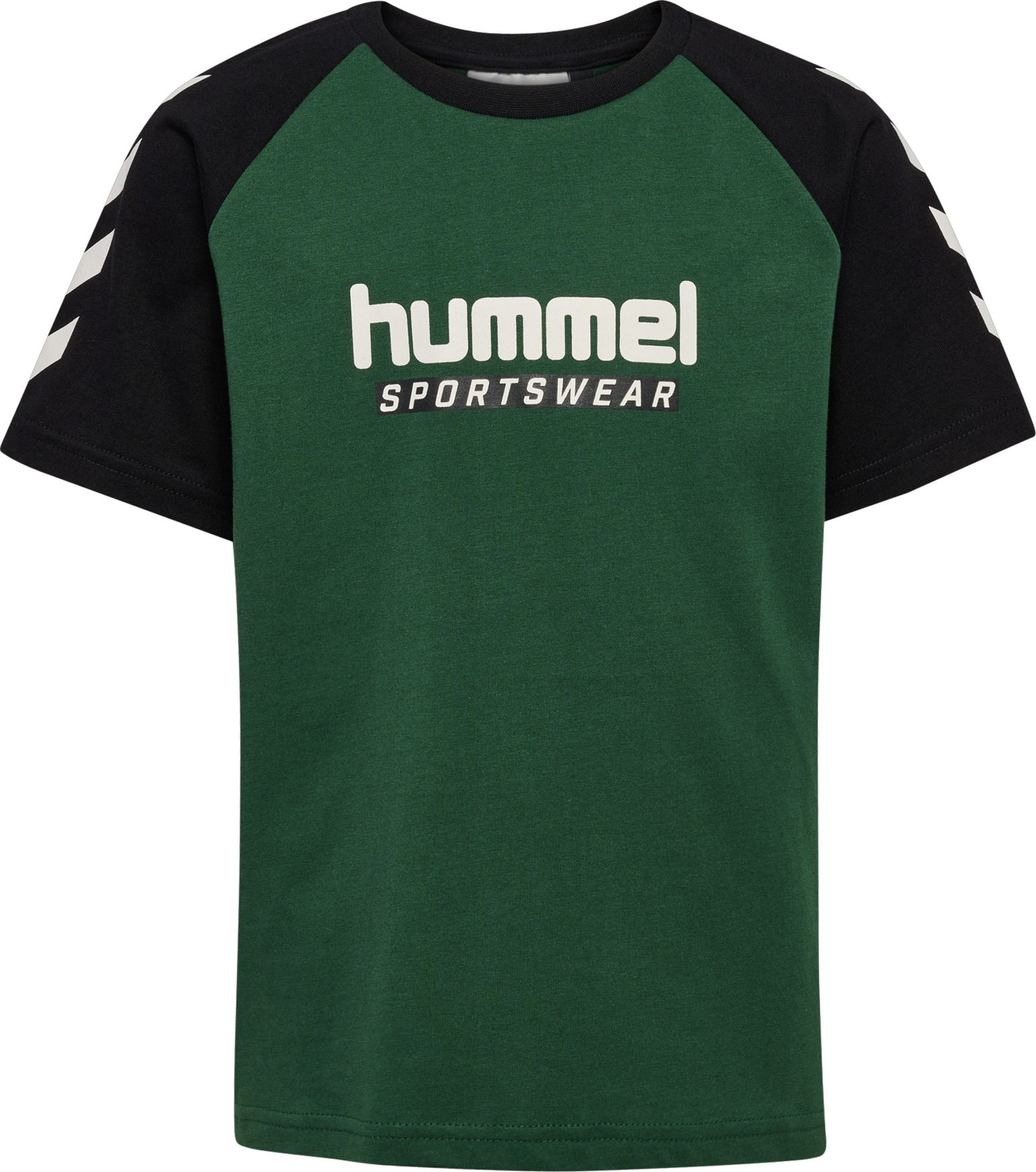 Hummel Hmljr Logo T-Shirt Short Sleeve Dark Green