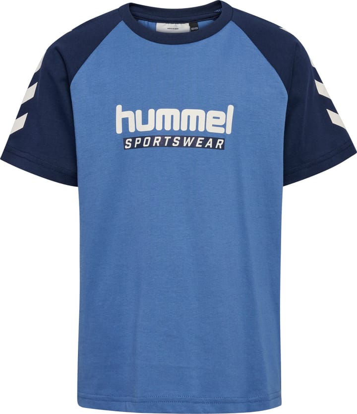 Hummel Hmljr Logo T-Shirt Short Sleeve Dutch Blue Hummel Hummel Hmljr Logo T-Shirt Short Sleeve Dutch Blue Hummel