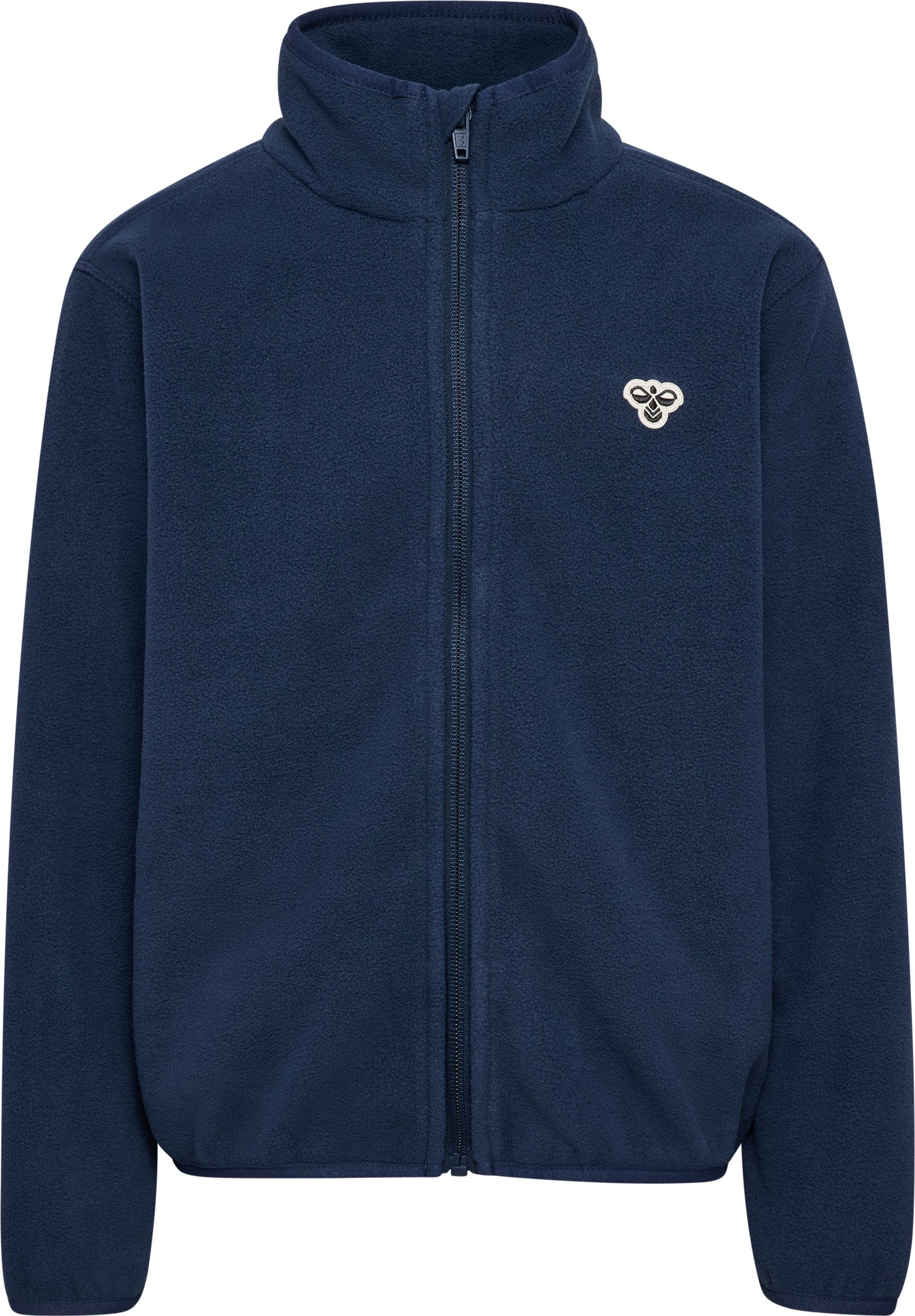 Hummel Kid's Hmljr Fleece Zip Jacket Bee Dress Blues