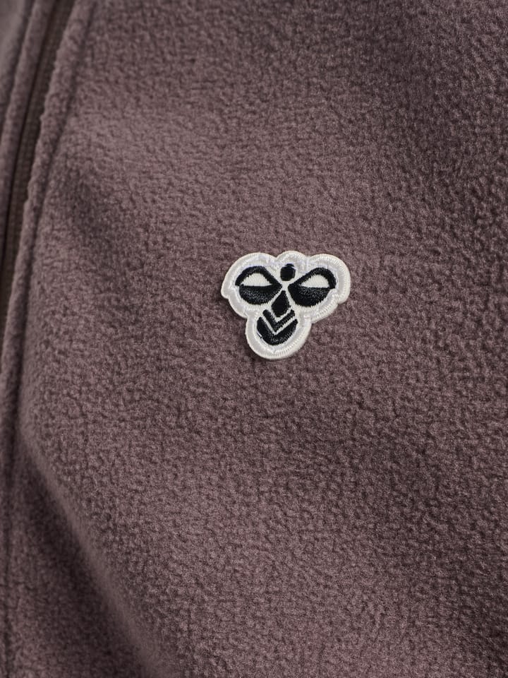 Hummel Kid's Hmljr Fleece Zip Jacket Bee Peppercorn Hummel